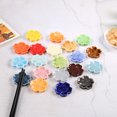 thumbnail image 1 of Paokuoon Ceramic Chopstick Rest Chopstick Rest Sakura Shape Ceramic Holder Versatile Tableware Home Kitchen Restaurant, 1 of 7