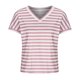 thumbnail image 3 of Camisetas de Manga Corta para las Mujeres Camiseta de Cuello en V de Impresión Casual, Moda de Longitud Regular para la Primavera Y el Verano, 3 of 6