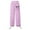 d8 sweat pants for girls Purple, variant on Girls Softball Pants Black Girls Baggy Sweatpants Bow Prints Wide Leg Drawstring Y2K Jogger Pants Casual Athletic Preppy Trousers with Pockets