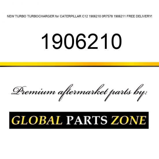 NEW TURBO TURBOCHARGER for CATERPILLAR C12 1906210 0R7578 1906211 FREE DELIVERY!