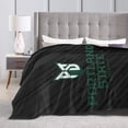 thumbnail image 4 of Portland State University Fleece Blanket, Very Soft Microfiber Flannel Blanket for Couch Warm and Cozy for All Seasons, 4 of 6