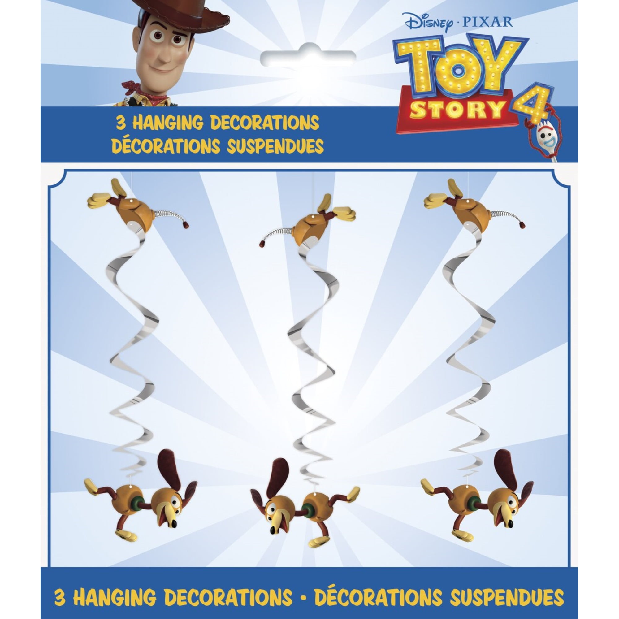 Disney Toy Story 4 Movie Hanging Swirl Decorations - 26 Inches