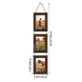 thumbnail image 3 of RLAVBL 4x6 Picture Frame Collage Wall Hanging Photo Frames, Brown, 3 of 6