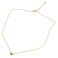 thumbnail image 4 of Collar con colgante de corazón dorado, elegante accesorio diario para fiestas y citas, 4 of 8