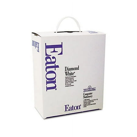 UPC: 0020674355206 | Continuous Feed Computer Paper 1-Part  20lb  9.5 x 11  White  1  000/Carton