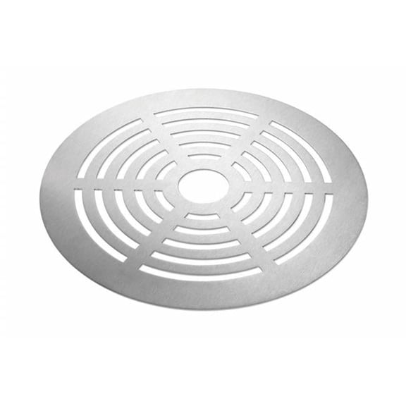Round Grill, Stainless Steel Brushed Finish