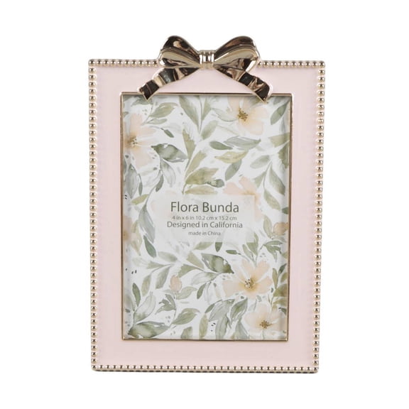 4x6 Pink Zinc Alloy Frame