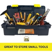 toolusa BIN BUDDY Stow Away Small Tool Box Lightweight Multipurpose Storage, 11 x 4 x 3 1/8