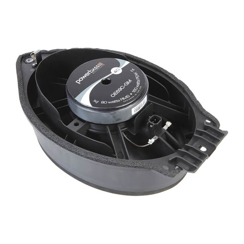 PowerBass OE652-GM2 6.5" Coaxial Speakers - OEM Replacement For GMC Chevy Buick W/ 2 Ohm Bose Systems
