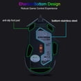 thumbnail image 4 of AMERTEER X7 Wired Gaming Mouse Spectrum Backlit Ergonomic Mouse with 7 colorful breathing light Backlight Modes and Four gears adjustable DPI for Windows PC Gamers(Black), 4 of 7