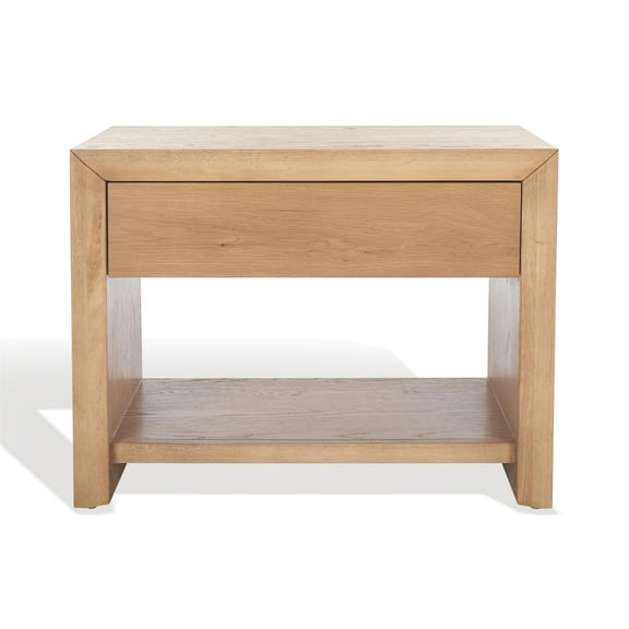 Safavieh Darnell Wood Nightstand in Natural