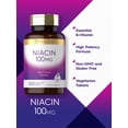 thumbnail image 3 of Suplemento Carlyle Niacina 100 mg 300 tabletas vegetarianas, 3 of 7
