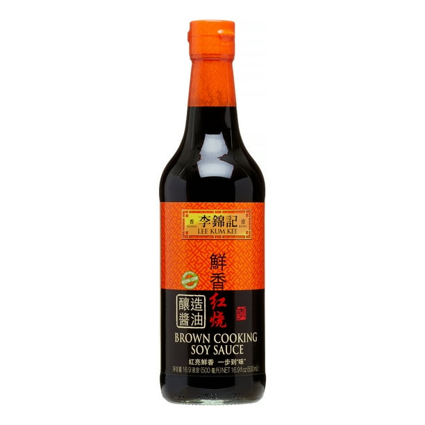 Lee Kum Kee Brown Cooking Soy Sauce, 16.9 fl oz