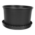 thumbnail image 4 of Raindrops  Terracotta Plant Pots Black Currant Multiple Use Flower with Tray, 4 of 8