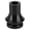 Black, variant on BIMZUC M12x1.25 Shift Knob Boot Retainer Aluminum Alloy Adapter for Manual Transmission Vehicles Black