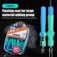 thumbnail image 4 of Corcho De Pesca 10 Uds. De conector de deriva flotadores de pesca bloque de asiento boya de rotación Kit de corcho de pesca Sywqhk Para Estrenar, 4 of 9