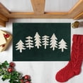 thumbnail image 1 of Christmas Tree Mat With "Merry Christmas" Lettering – Festive Home Floor Mat Fuzzy Lap Blanket Rugs for Living Room 5x7 Soft Comfy Blanket Mauve Blanket Large Throw Legacies Blanket Blanket H Small, 1 of 3