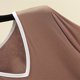 thumbnail image 4 of Fiudx Ofertas de La Semana Camiseta Holgada de Manga Corta de Color Sólido con Cuello En V para Mujer Top/Camisa de Manga Corta con Cuello En V, 4 of 5