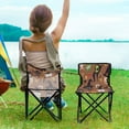 thumbnail image 5 of 600D Oxford Camping Chair Portable Foldable Chair Supports 220 lbs for Picnic, Fishing, Backpacking Cute Characters, 5 of 8