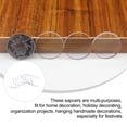 thumbnail image 3 of Shisuyan 30pcs Professional Glass Table Bumpers Practical Glass Table Anti-slip Spacers, 3 of 8