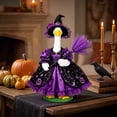 thumbnail image 5 of Aurorax Halloween Goose Clothes for Cement Goose Porch Goose 23"/17",Porch Goose Outfit 19 inch,Witch and Broomstick Purple Holiday Porch Goose Clothing Accessories for Outdoor Yard, 5 of 7
