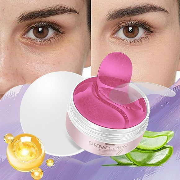 WKWeiS Caffeine Eye Patch for Long-Lasting Moisturizing Solution to Eye Skin Problems 60Pc Savings Clearance