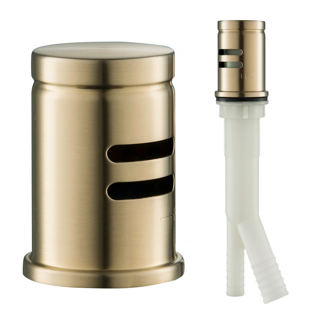 KRAUS Dishwasher Air Gap in Brushed Gold - Walmart.com ...