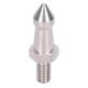 thumbnail image 4 of Puntas de trípode de acero inoxidable puntas de trípode de cámara de pie de acero inoxidable de 1/4 pulgadas con 1 X puntas para monópodos de repuesto para trípodes de, 4 of 8