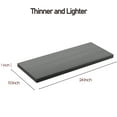 thumbnail image 4 of LANDMOK 10 Inch Deep Floating Shelf, 24 x10 Inch Large Wall Mounted Shelf for Kitchen, Bathroom, Living Room, Rustic Brown (1 Pack), 4 of 8