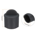 thumbnail image 2 of 30 piezas de tapas de cubierta de puerto BNC-A, tapones de silicona protectores para dispositivos de video y audio, red de Internet, negro, 2 of 4