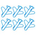 thumbnail image 1 of Cute Paper Clips Plastic Plane Shape Papercraft for 100Pcs Special Shape Paperclips 4 Character for Fancy Wire Plastic Covered Wire Bright Color Adorable for Pieces Clamps, 1 of 7