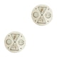 thumbnail image 1 of Vogacara Wooden Busy Board Accessory for Toddler Skills Teaching Early Practical 2piezas Conjunto de reloj de arena de animales, 1 of 6