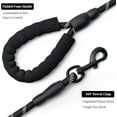 thumbnail image 3 of Kiibsot 2 Pack Dog Leashes, 5FT/ 6 FT Heavy Duty Nylon Rope Pet Leashes with Comfortable Padded Handle, Reflective Dog Leashes for Small Medium Large Dogs, 3 of 7