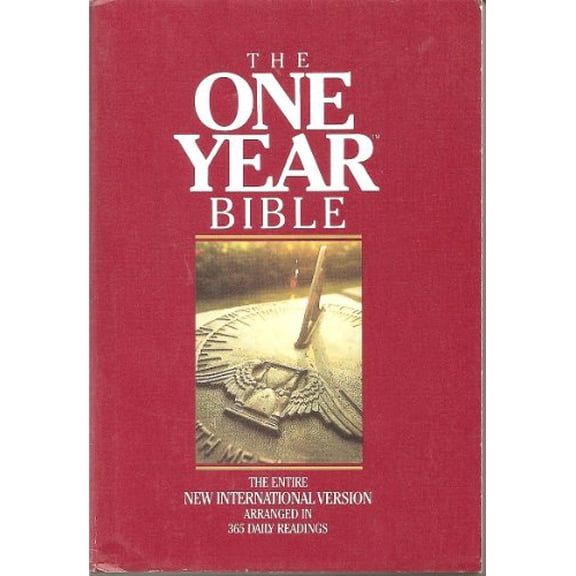 Pre-Owned The One Year Bible NIV (Paperback) 0842324518 9780842324519