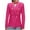 Hot Pink, variant on Lindreshi Winter Coats for Women Clearance Medium Women'sWinter Small Suit Houndstooth Style Suit Double Breasted Coat