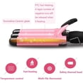 thumbnail image 4 of Hair Curling Iron 1 inch 3 Barrel Hair Crimper Ceramic Two Gear Temperature Control Hair Waving Styling Tools, 4 of 6