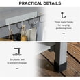 thumbnail image 6 of Solid Fir Wood Garden Work Bench | Outdoor Potting Table with Sink & Storage | Gray | 45" Wide | Durable & Waterproof | Patio Furniture, 6 of 7