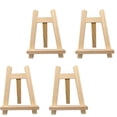 thumbnail image 2 of 4Pcs Solid Wood Easels Calendar Display Rack Photo Frame Brackets Painting Storage Holder for Home Shop, 2 of 8