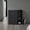 Black#1, variant on Wooden Cabinets, Storage Cabinet 71" H, Four Internal Shelves, Three Broom Hangers, White, White Living Room Cabinets,Particle Board Cabinets With Doors, Furniture Primary Living Space Cabinets