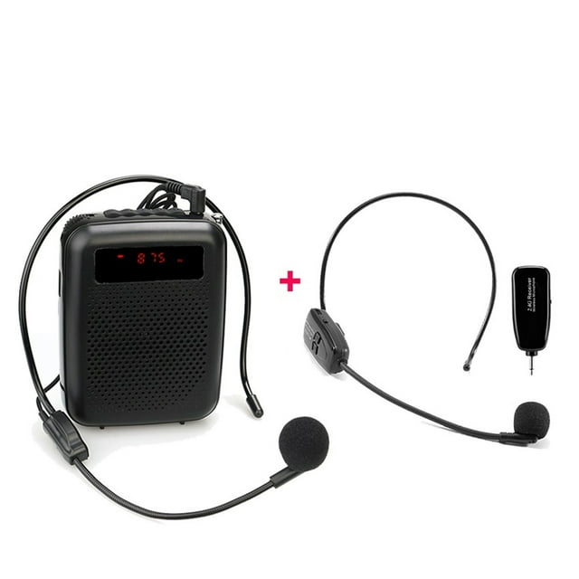 Portable Megaphone 12W FM Recording Voice Amplifier Teacher Microphone Speaker Mp3 Player FM Radio For Tour Guide ,No Screeching Distortion