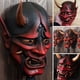 thumbnail image 2 of Maojin Toy Story Juguetes Japanese Assassin Mask Halloween Creepy Face Mask Latex Cosplay Party Props, 2 of 9