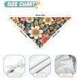 thumbnail image 6 of Dog Bandana 2 Pack,Pioneer Flower Floral Print Pattern Bandanas for Dogs,Cat Bandana,Small/ Large Dog Bandana 2 Size,Dog Bandanas, 6 of 6