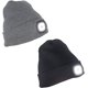 thumbnail image 1 of Gorro con 8 LED recargable por USB, iluminación luminosa y Flas, 1 of 5