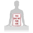 thumbnail image 2 of BRADY 129704 Traffic Sign,18 x 12In,Red/White G9452861, 2 of 2