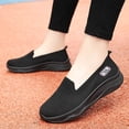 thumbnail image 2 of Daznico Women Mesh Shoes Solid Color Simple Thick Sole Non Slip Mesh Breathable and Comfortable Versatile Shoes,Size 7, 2 of 9