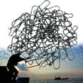 50Pcs Quickly Change Fishing Snapping Clip Fishing Lures Connector High ...