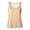 Beige, variant on Guitiannn Solid Camisole Sleeveless Casual Summer Basic Vest Tank for Back
