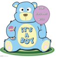 thumbnail image 1 of Advanced Graphics 800 C'est un Garçon Ours en Peluche Support en Carton Taille Réelle, 1 of 1