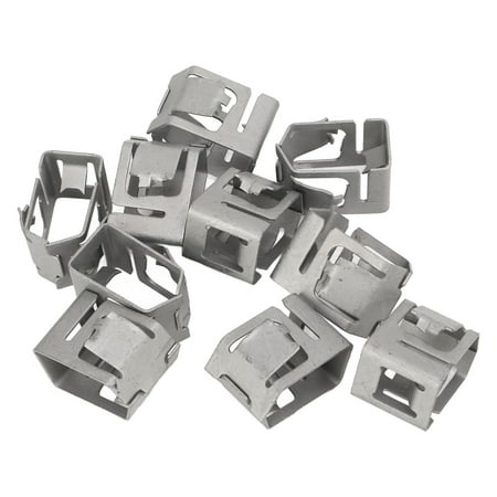 

Solar Panel Mounting Mount Protection Spring Steel Wear Resisting 10PCS Quick Installation Solar Rail End Clamp For Power Station