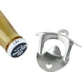 thumbnail image 4 of 12 Pack Wall Mounted Bottle Openers - Stainless Steel for Home Bar, Mounting Hardware Included, 4 of 5